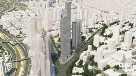 5 imponentes edificios se alzarán pronto en Tel Aviv.