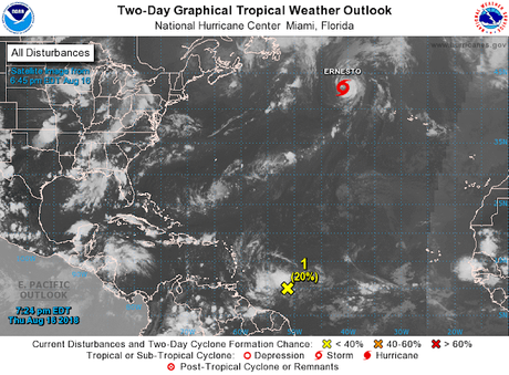 Republica Dominicana vigila fuerte onda tropical en el Caribe.