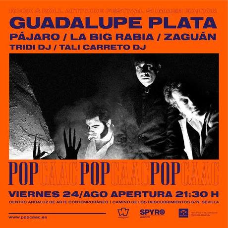 Pájaro y Guadalupe Plata, entre otros, en el Rock N’Roll Attitude del POP CAAC