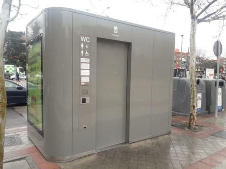 De urinarios públicos.