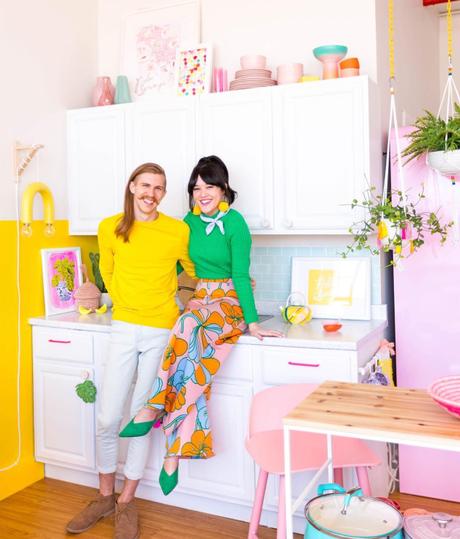 Home tour a todo color en una casa de Instagram