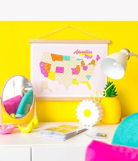 Home tour a todo color en una casa de Instagram