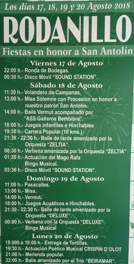 Planes para el fin de semana en Ponferrada y El Bierzo 17 al 19 de agosto 2018