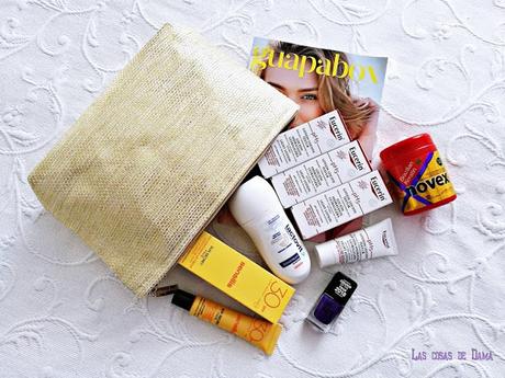 Guapabox Agosto verano summer beautybox beauty eucerin belleza novez sensilis catrice novex