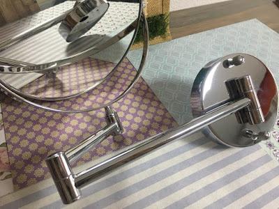 Espejo maquillaje pared extensible y giratorio. Cozzine + Descuento Espejo maquillaje pared extensible y giratorio. Cozzine + Descuento