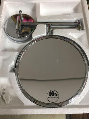 Espejo maquillaje pared extensible y giratorio. Cozzine + Descuento Espejo maquillaje pared extensible y giratorio. Cozzine + Descuento