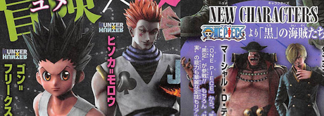 Jump Force confirma nuevos personajes de Hunter x Hunter y One Piece