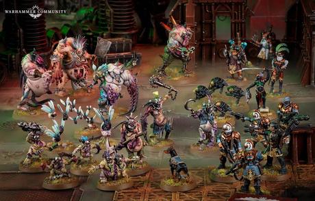 Torrente de anuncios y presentaciones en el Warhammer Fest de Düsseldorf