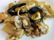 Receta pasta marinera Mezzi paccheri frutti mare