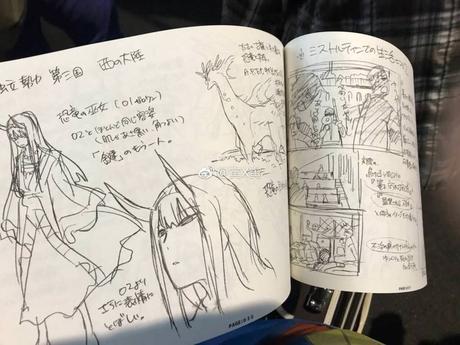 Darling in the FranXX comparte diseños originales de sus personajes