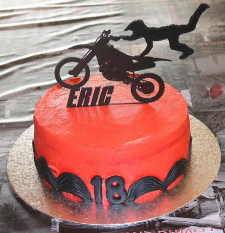 Tarta Enduro para Èric Sin Gluten