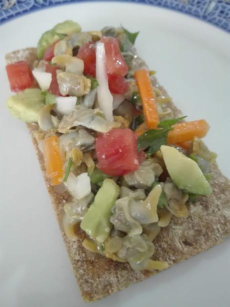 FALSO CEVICHE DE BERBERECHOS FALSO CEVICHE DE BERBERECHOS