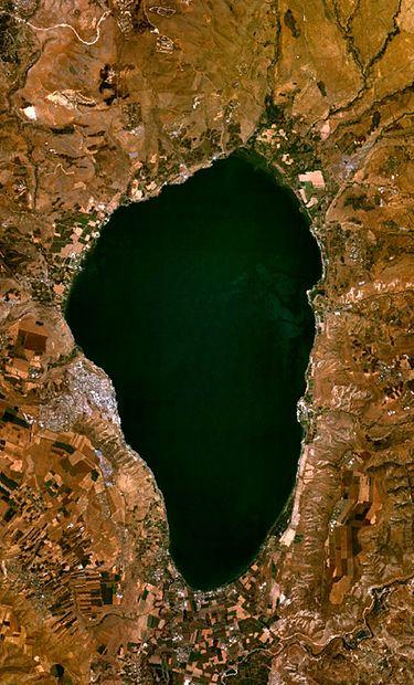 Maravillas de Israel: Mar de Galilea.