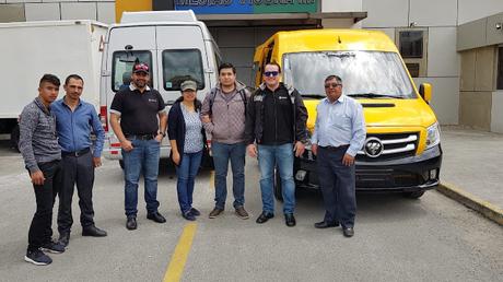 FOTON DESLUMBRÓ EN LA ASAMBLEA DE SOCIOS DE LA FEDERACIÓN DE TRANSPORTE ESCOLAR DEL AZUAY