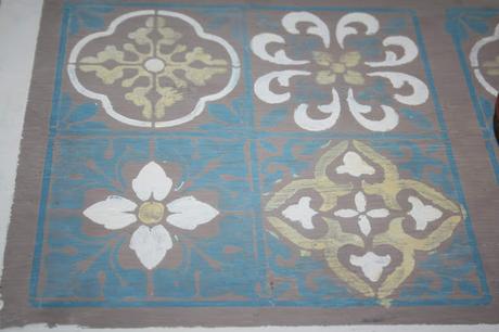 Diy: como pintar baldosas hidráulicas