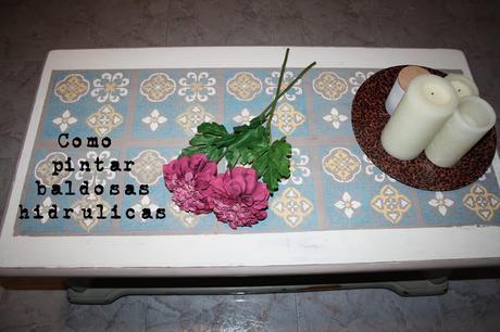 Diy: como pintar baldosas hidráulicas