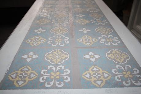 Diy: como pintar baldosas hidráulicas