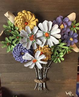 Haz hermosos adornos para tu casa con piñas de pino