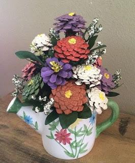 Haz hermosos adornos para tu casa con piñas de pino