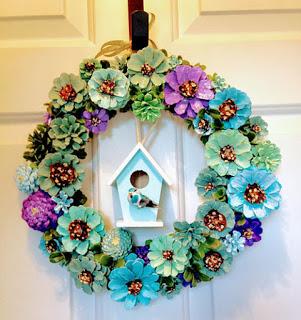 Haz hermosos adornos para tu casa con piñas de pino