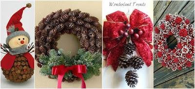 Haz hermosos adornos para tu casa con piñas de pino