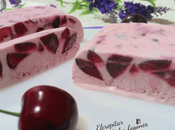 Batido cerezas helado frutos bosque casero