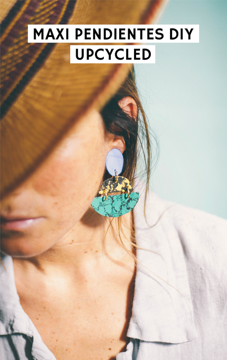 Maxi pendientes Upcycled Maxi pendientes Upcycled