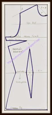 camisa entallada de señora-Tema 7 http://www.patronycostura.com/2013/11/tema-7-camisa-entallada.html