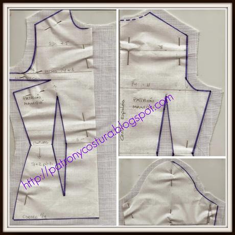 camisa entallada de señora- Tema 7 http://www.patronycostura.com/2013/11/tema-7-camisa-entallada.html
