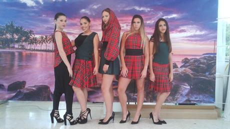 desfile en Amber plaza