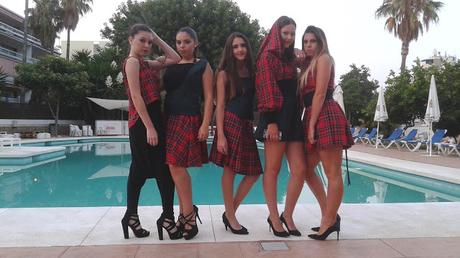 desfile en Amber plaza