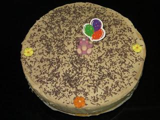TARTA DE CHOCOLATE Y PLÁTANO