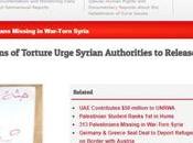 Horror Siria: regimen antisionista sirio entrega cadáveres palestinos torturados hasta muerte.