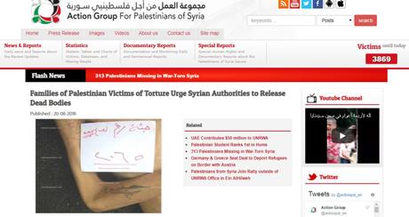 Horror en Siria: el regimen antisionista sirio no entrega los cadáveres de los palestinos torturados hasta la muerte.