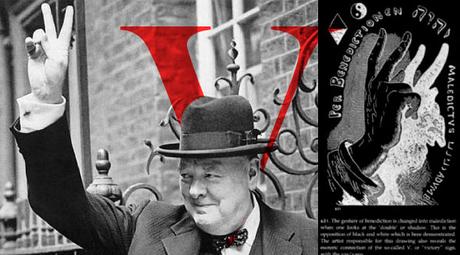 Codex Magica 25: La Señal En Forma De V: Sir Winston Churchill y Otros Sacerdotes Druidas Y Servidores Illuminati