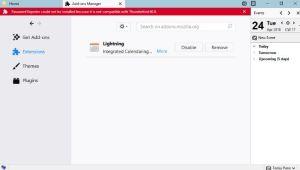 Thunderbird 60.0 revela importantes mejoras