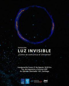 Exposición “Luz Invisible” en UDP, Santiago