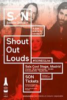 Concierto de Shout out louds en Cool Stage