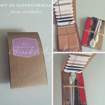 Kit de supervivencia para invitadas