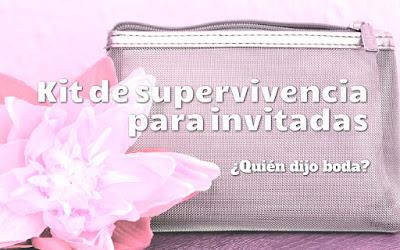 Kit de supervivencia para invitadas