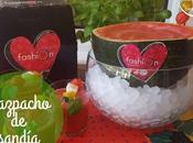 Gazpacho Sandía Fashion, receta refrescante para verano