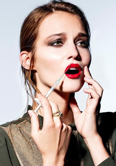 Relleno de labios aumento de labios