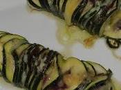 Calabacín hasselback