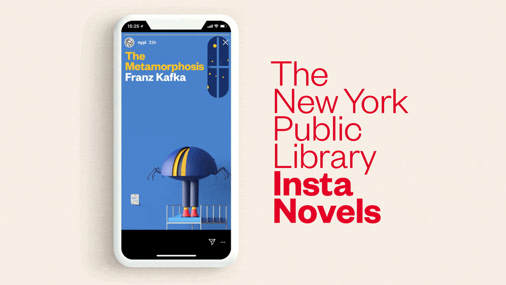 La Biblioteca Pública de Nueva York publica libros clásicos en Instagram Stories para acercar la lectura a los jóvenes
