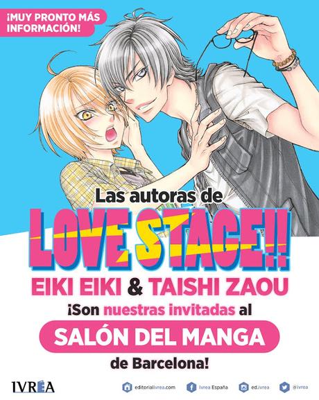 Las autoras del manga 'Love Stage' estarán presentes en el XXIV Salón del Manga de Barcelona