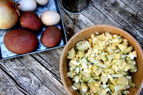 Papas aliñas Papas aliñas