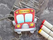 shaped Birthday Card with Lights