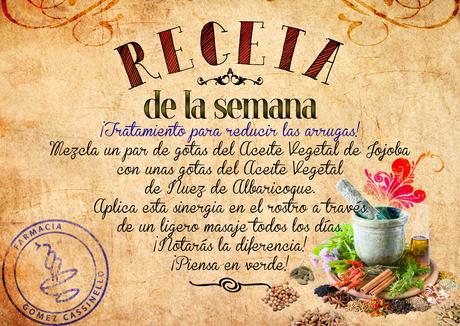 Receta de la semana de Apoteca Verde: Reduce las arrugas!