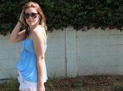 Escote lazada "front tie"