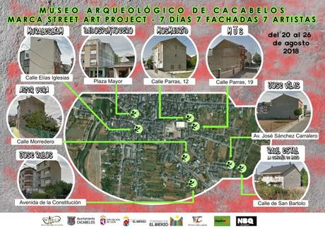 Mezclar berzas con graffitis, la I Residencia Artística MARCA STREET ART PROJECT revoluciona Cacabelos